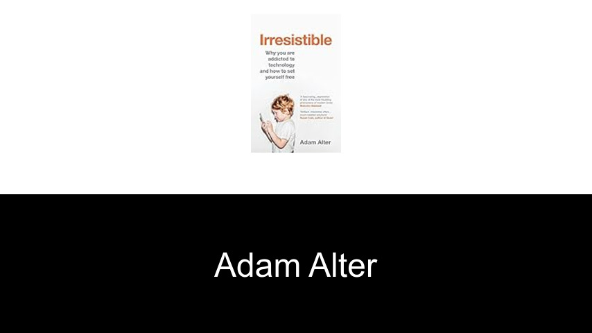 libros de Adam Alter
