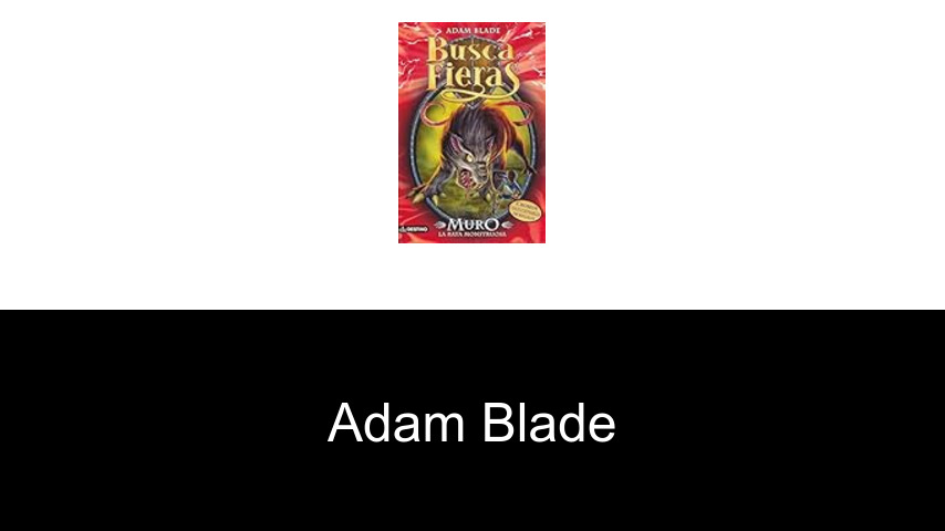 libros de Adam Blade