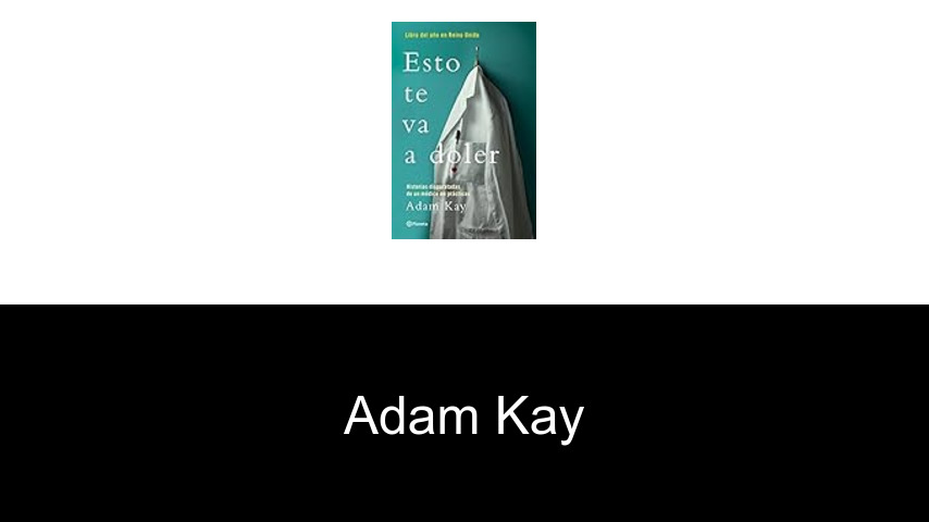 libros de Adam Kay