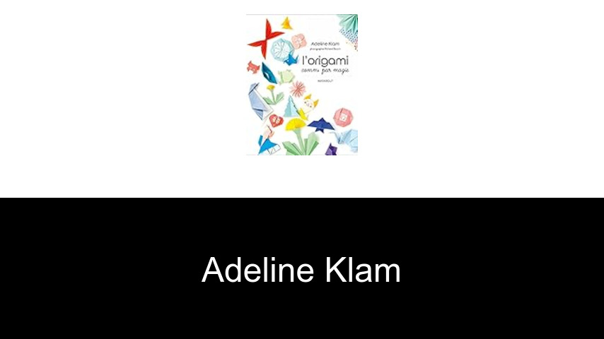 libros de Adeline Klam