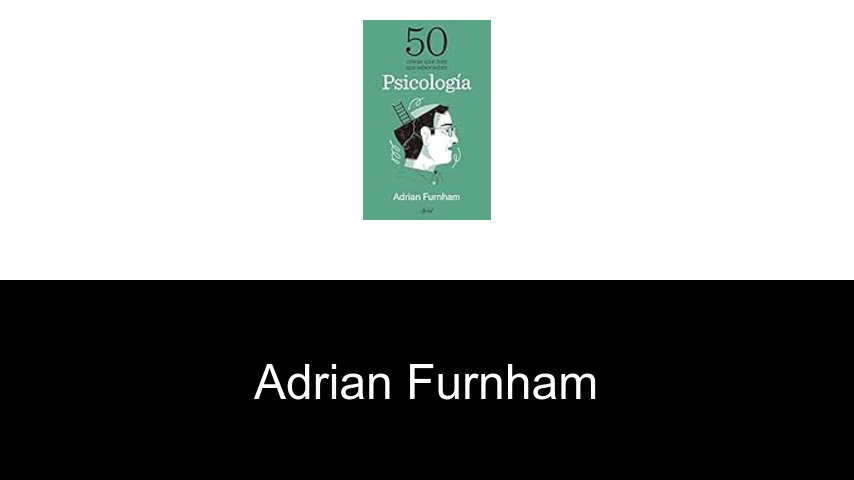 libros de Adrian Furnham