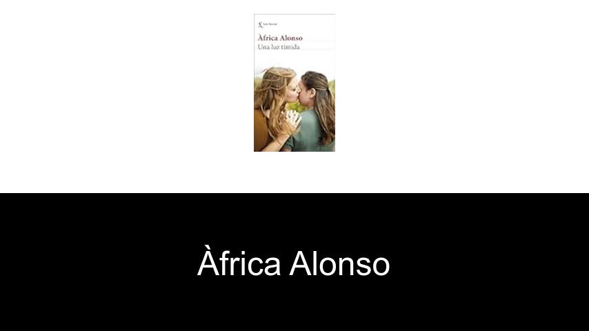 libros de Àfrica Alonso