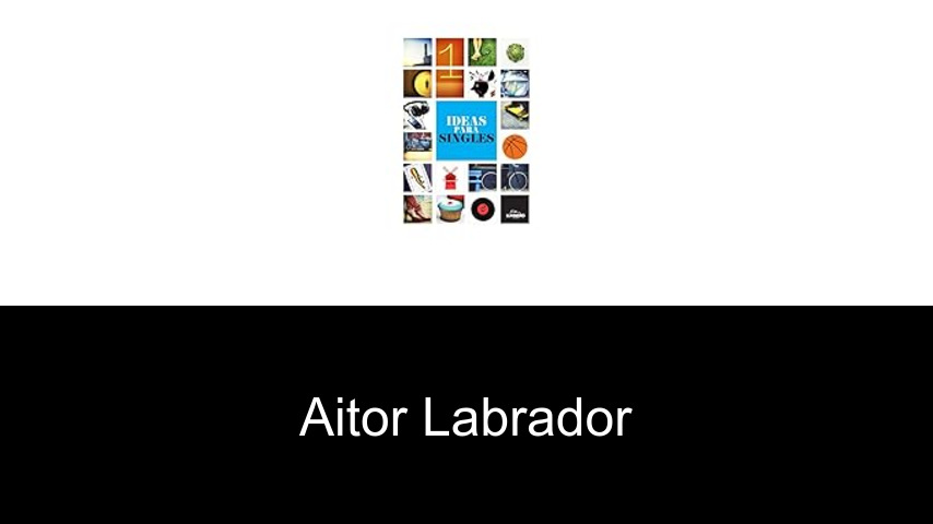 libros de Aitor Labrador