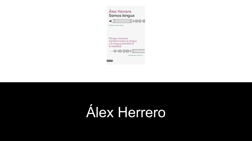 libros de Álex Herrero