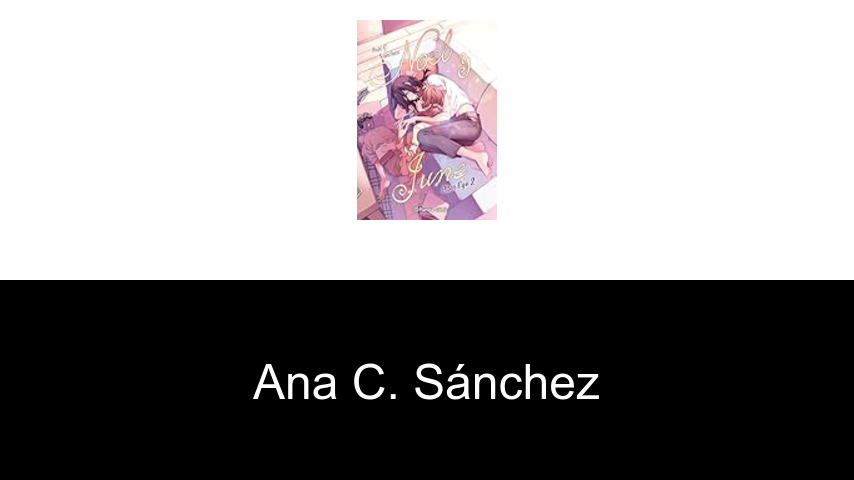 libros de Ana C. Sánchez