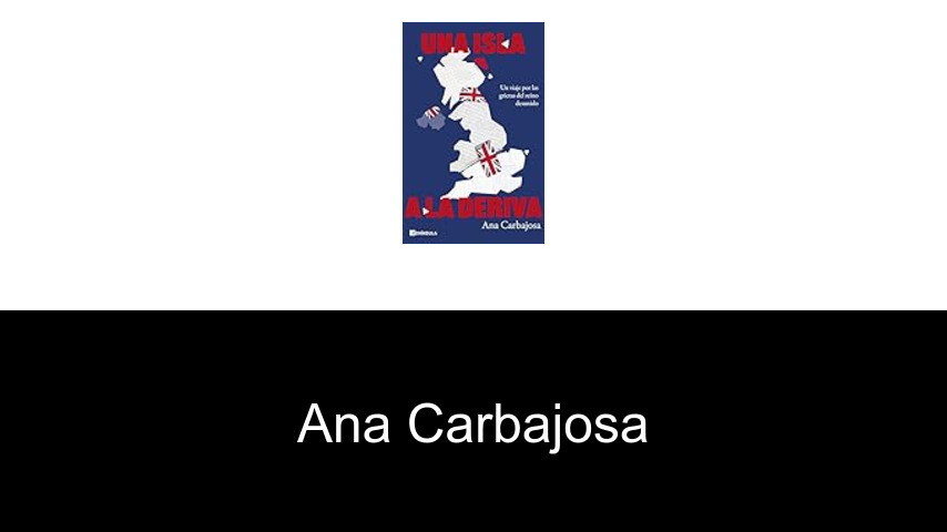 libros de Ana Carbajosa