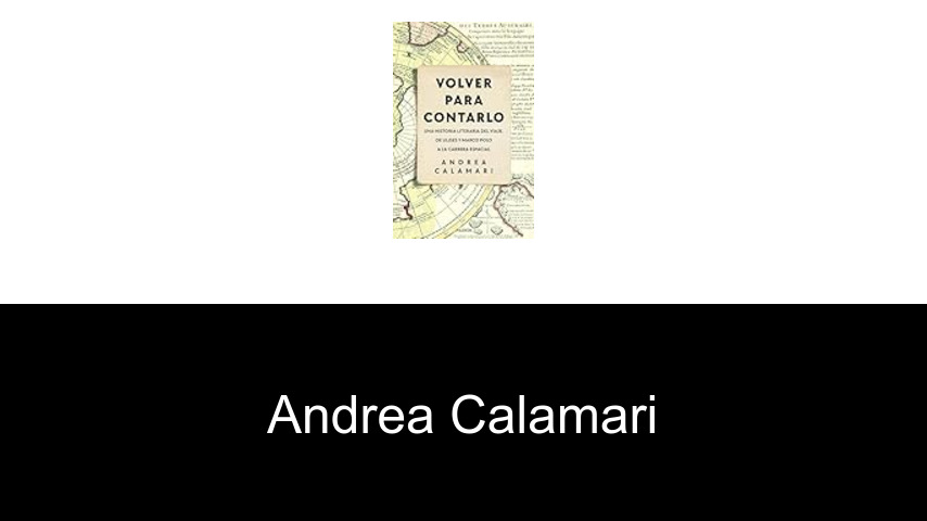 libros de Andrea Calamari