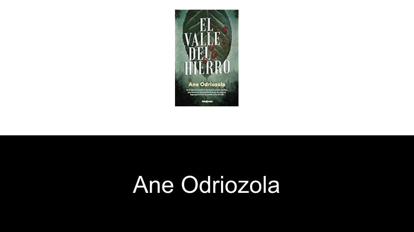 libros de Ane Odriozola