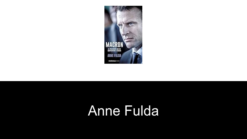 libros de Anne Fulda