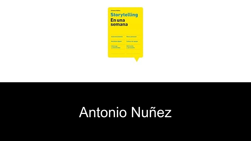 libros de Antonio Nuñez