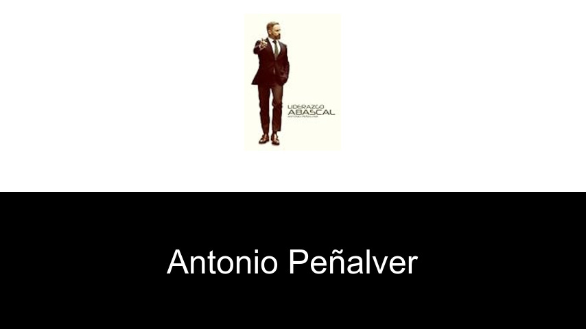 libros de Antonio Peñalver