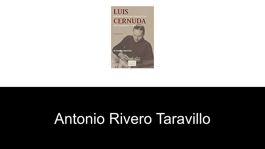 libros de Antonio Rivero Taravillo