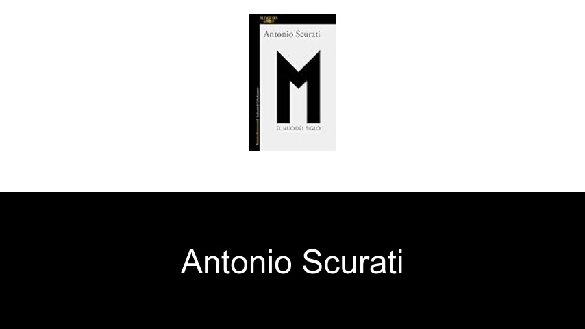 libros de Antonio Scurati