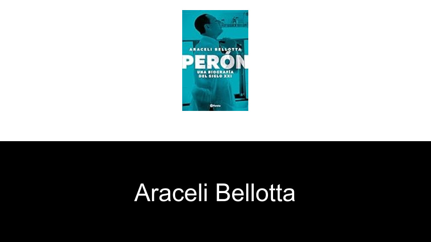 libros de Araceli Bellotta