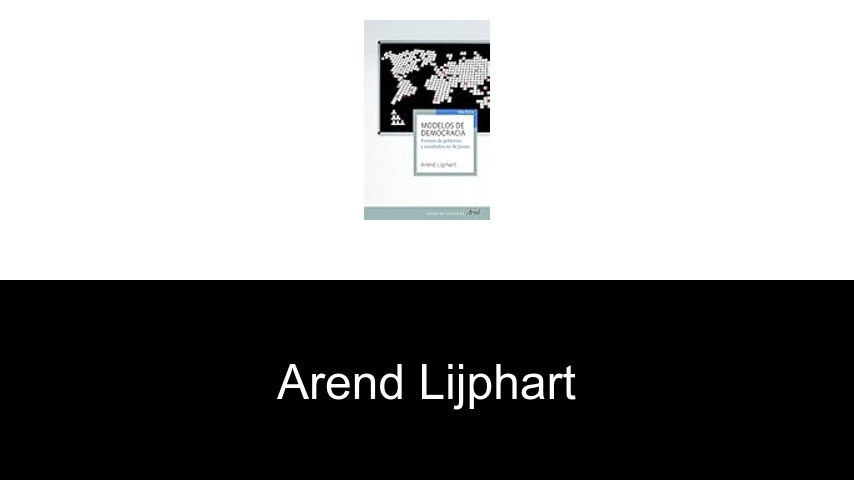libros de Arend Lijphart