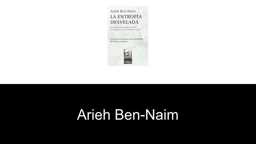 libros de Arieh Ben-Naim