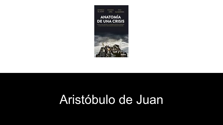 libros de Aristóbulo de Juan