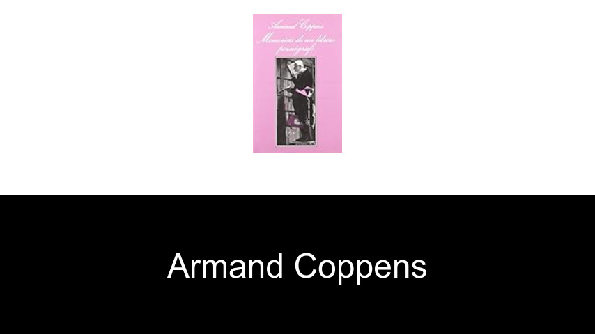 libros de Armand Coppens