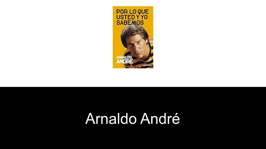 libros de Arnaldo André