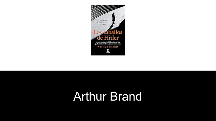 libros de Arthur Brand