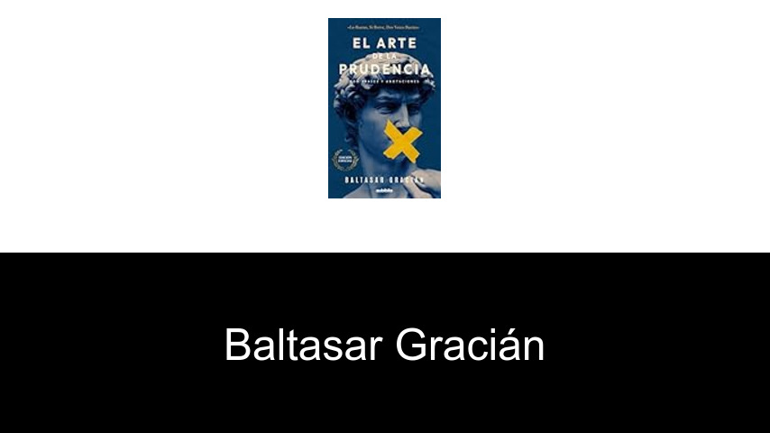 libros de Baltasar Gracián