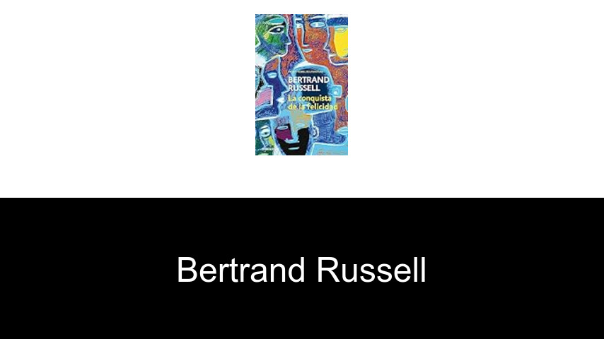 libros de Bertrand Russell