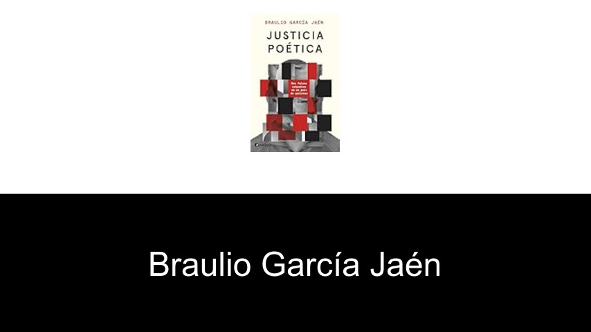 libros de Braulio García Jaén