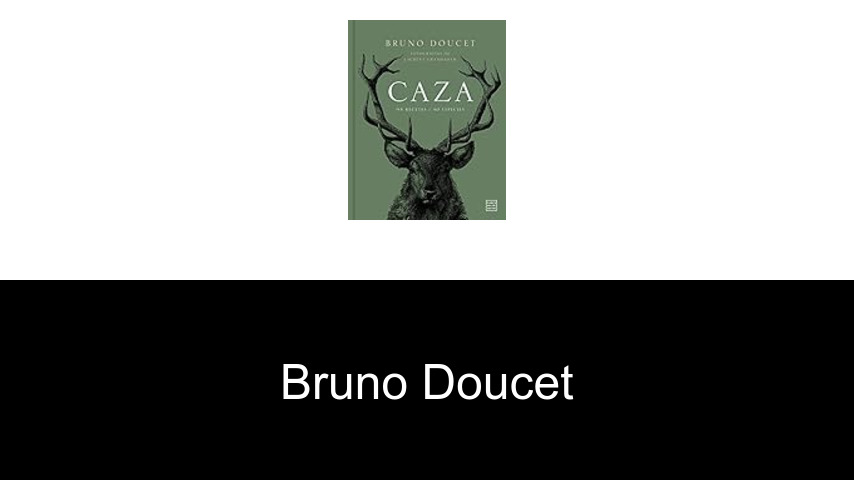 libros de Bruno Doucet