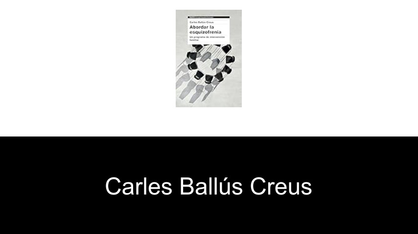libros de Carles Ballús Creus
