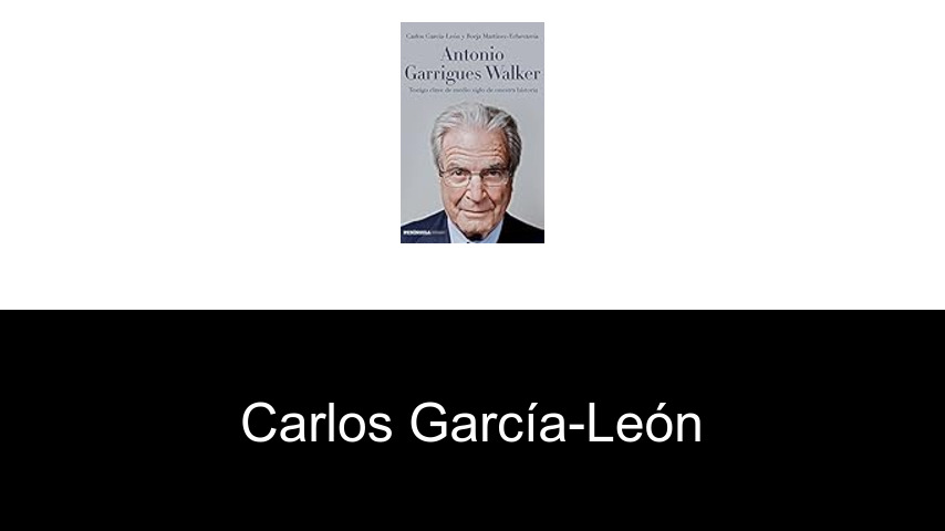 libros de Carlos García-León