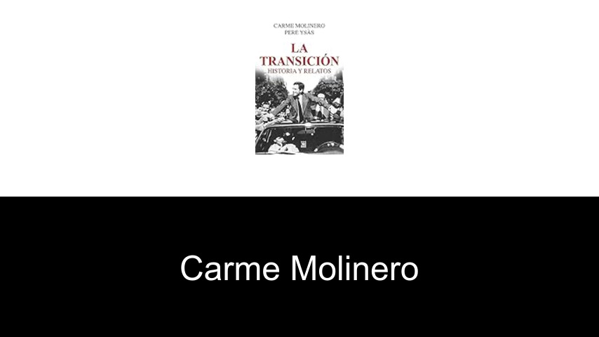 libros de Carme Molinero
