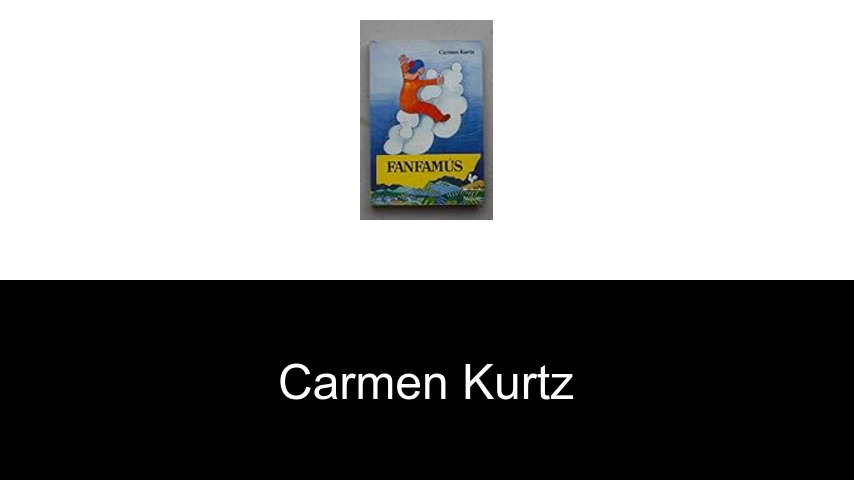 libros de Carmen Kurtz