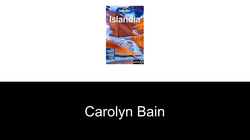 libros de Carolyn Bain