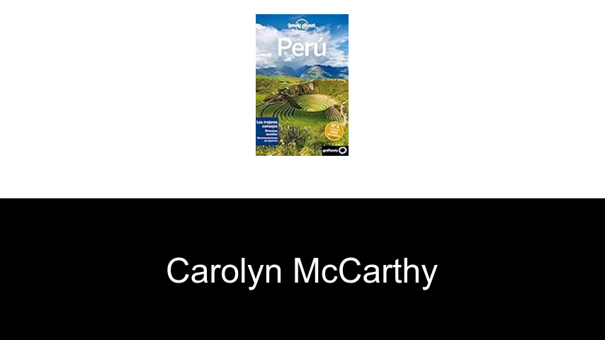 libros de Carolyn McCarthy