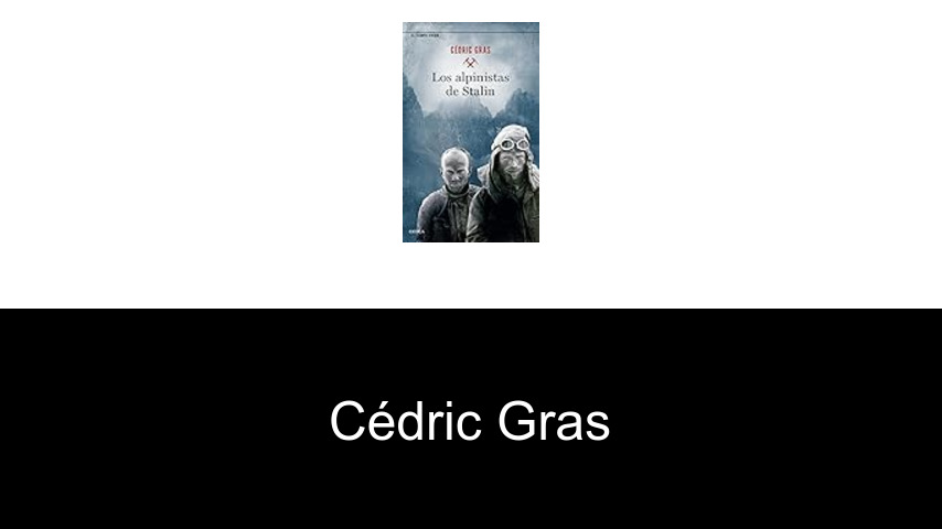 libros de Cédric Gras