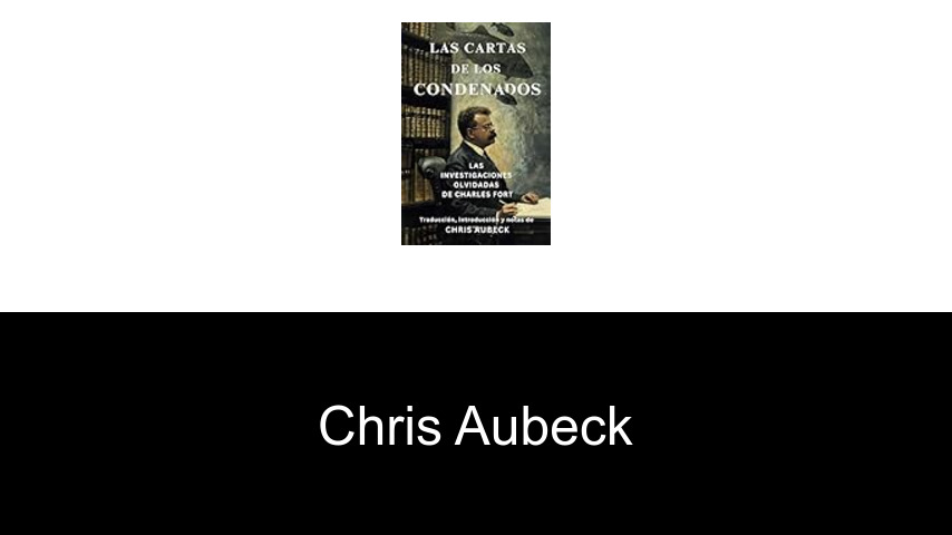 libros de Chris Aubeck