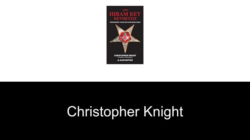 libros de Christopher Knight