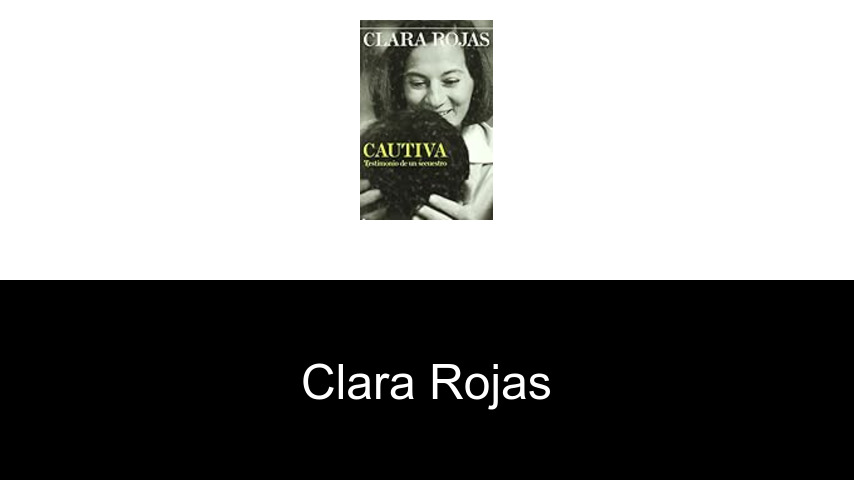 libros de Clara Rojas