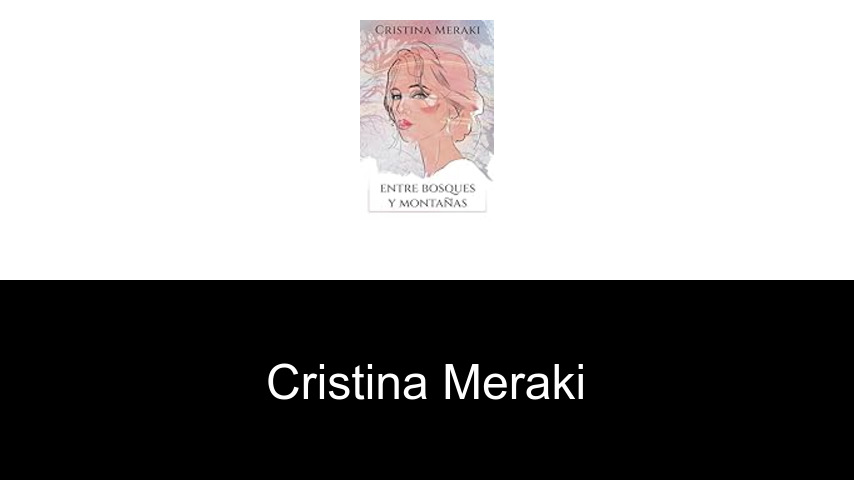 libros de Cristina Meraki
