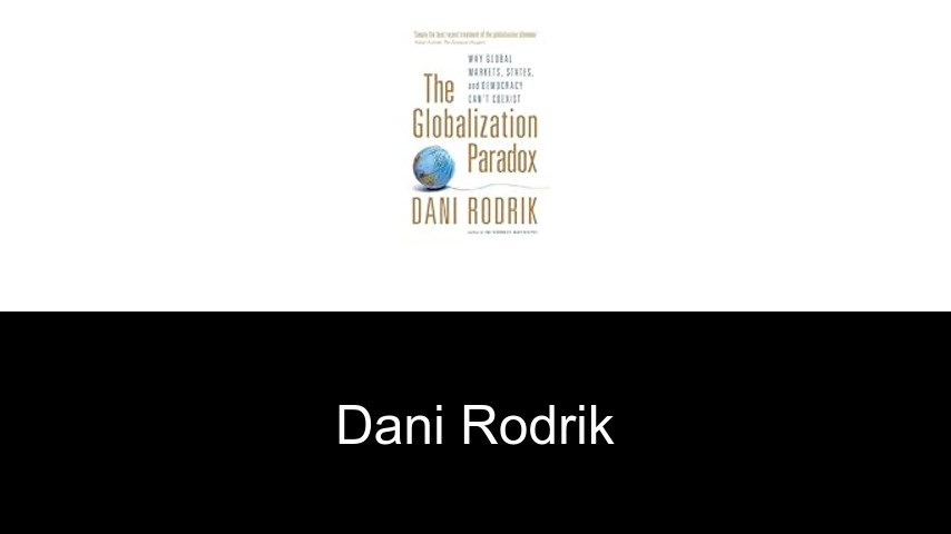 libros de Dani Rodrik