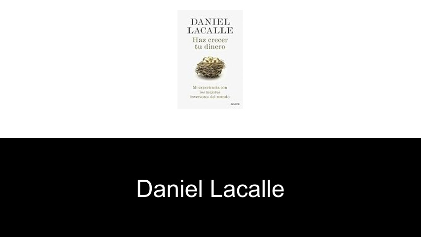 libros de Daniel Lacalle