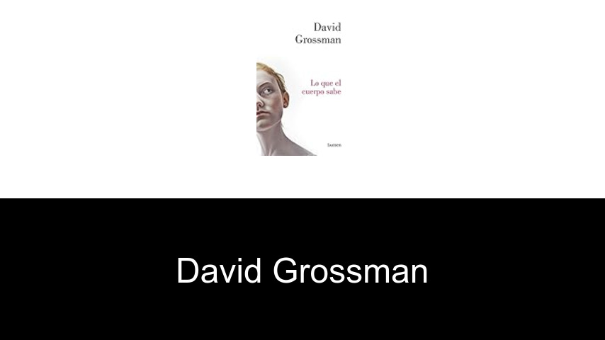 libros de David Grossman