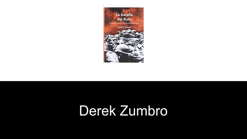 libros de Derek Zumbro