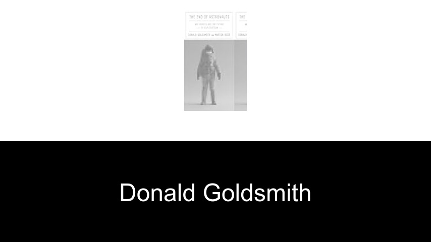 libros de Donald Goldsmith