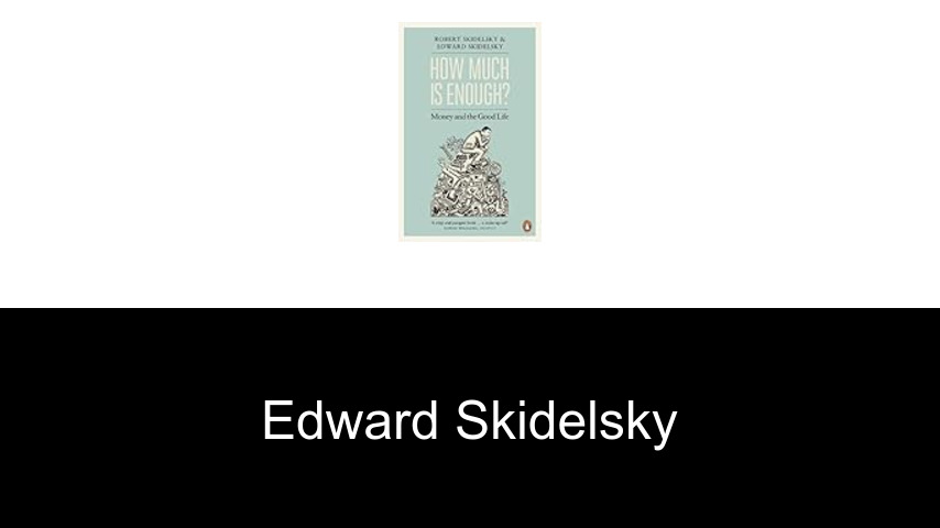 libros de Edward Skidelsky