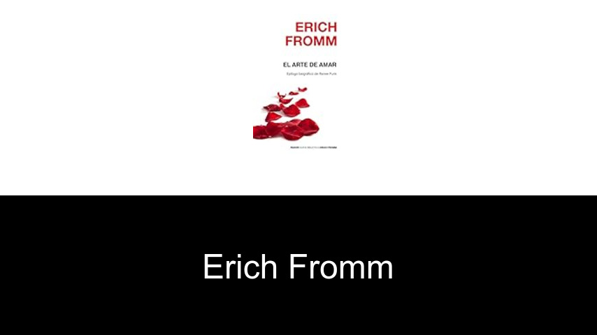 libros de Erich Fromm