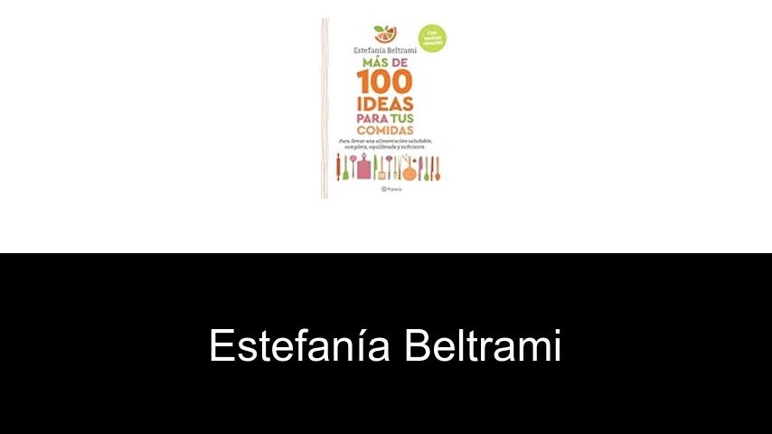 libros de Estefanía Beltrami