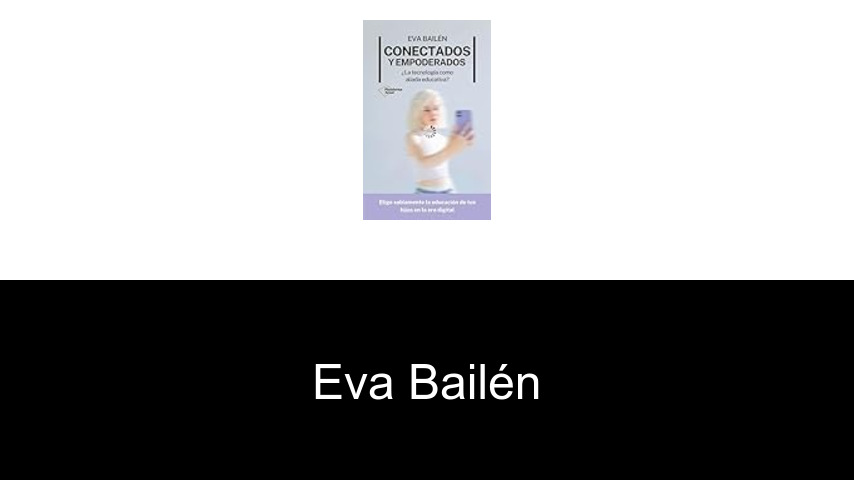 libros de Eva Bailén