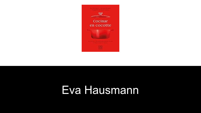 libros de Eva Hausmann
