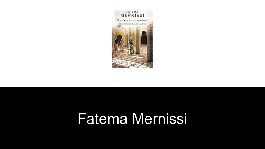 libros de Fatema Mernissi